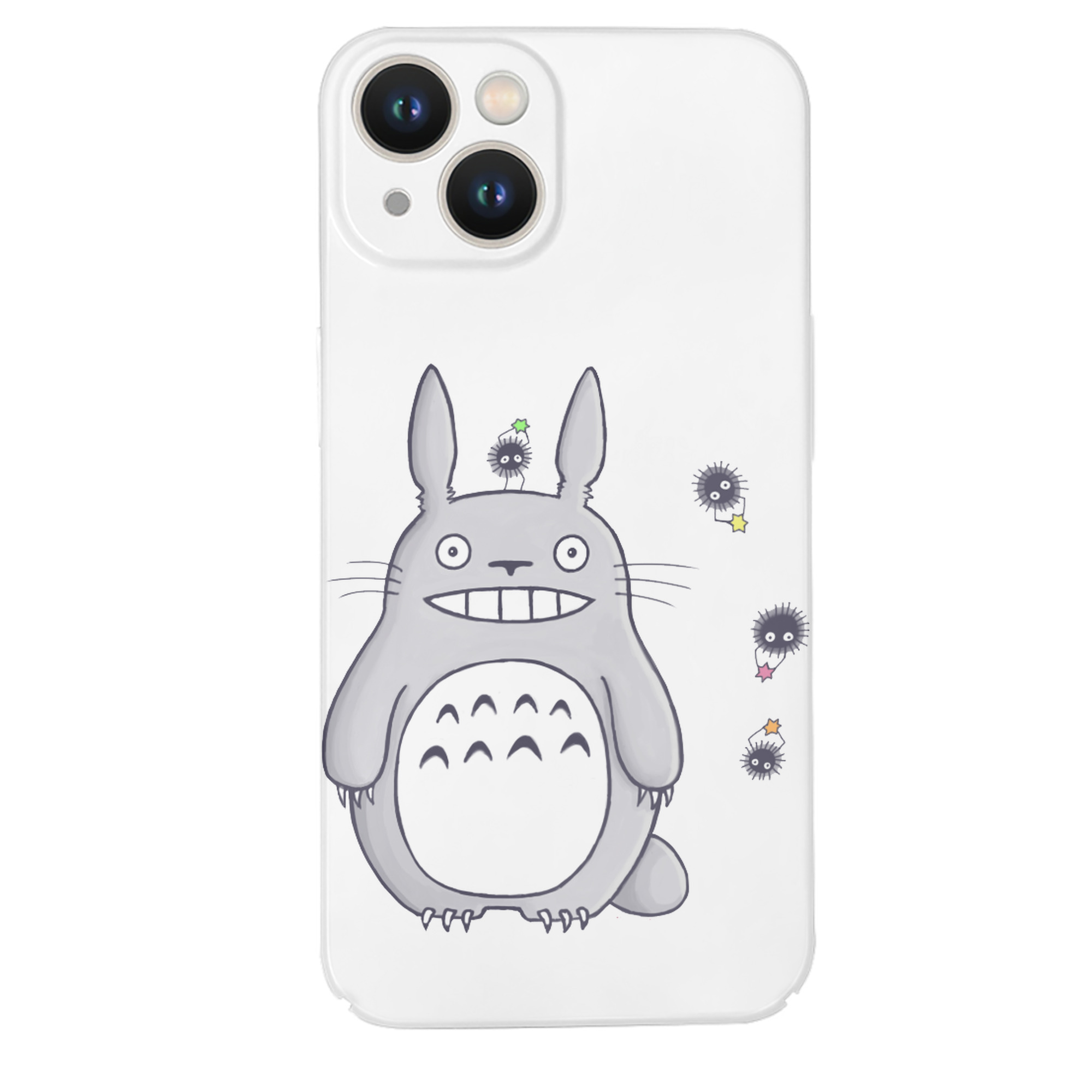 （画像用） となりのトトロ 草壁メイ 草壁サツキ My Neighbor Totoro Satsuki Kusakabe Mei Kusakabe 【iPhone 14シリーズ対応】ハードケース